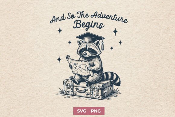 And so the Adventure Begins Funny SVG Graphics for Crafts