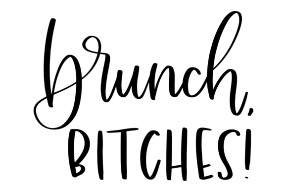 Brunch Graphics for Crafts