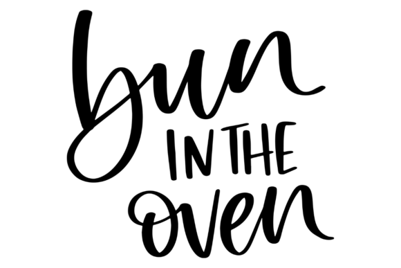 Bun in the Oven Graphics for Bloggers and Designers