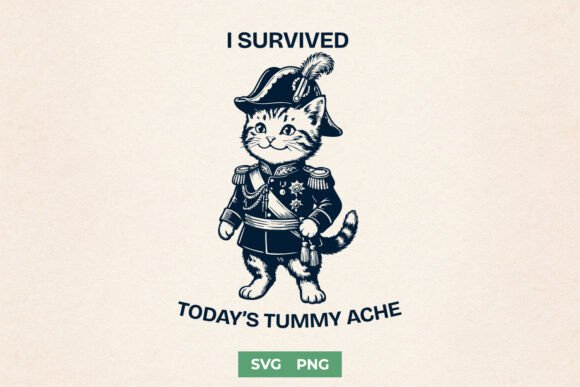 Fun Cat SVG for Crafts and Graphics