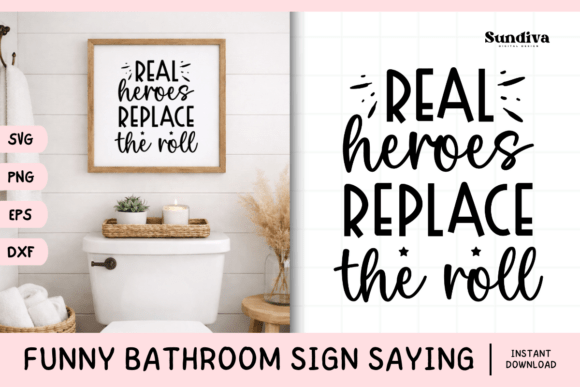 Humor Meets Graphics: A Brand Designer’s Take on Funny Bathroom Sign Saying SVG 15