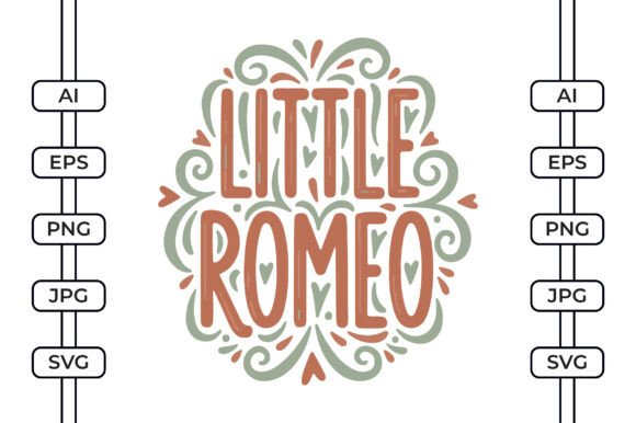 Little Romeo SVG: A Graphic Asset for Playful Branding
